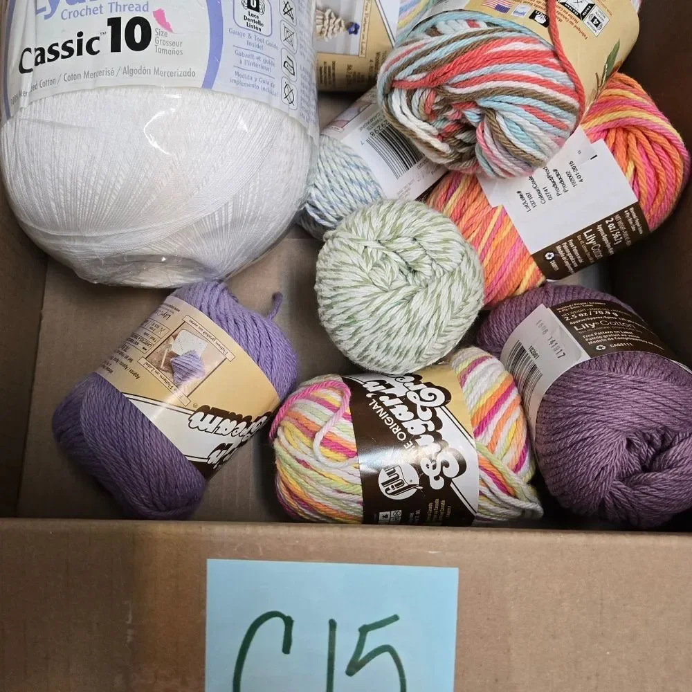 AUNT LYDIA'S CROCHET THREAD 2730 YDS WHITE